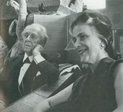 Frank Lloyd Wright and his wife Olgivanna Lasovich