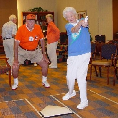 Sports in Old age Homes