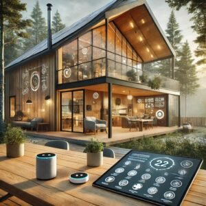 Smart Cabins: Integrating Technology for Remote Living & Off-Grid ... - High-End Off-Grid Apartments With Virtual Keypad Entry