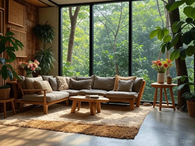Biophillic Design - nature integration in the living space