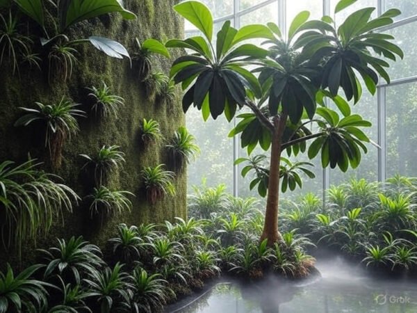 Indoor Rainforest Ecosystem | Direct Experience of Nature: Indoor Rainforest and Greenery